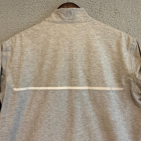 Greyson Comanche Jacket Mens Size L Gray 1/4 Zip Performance Golf Outdoor Shirt - Picture 9 of 16